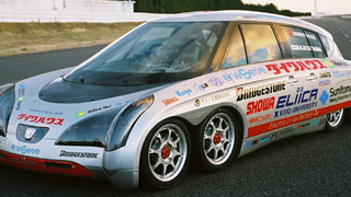 Eliica Eight-Wheeled Electric Car: Heading To Production Because The Tesla Isn't Fast Enough